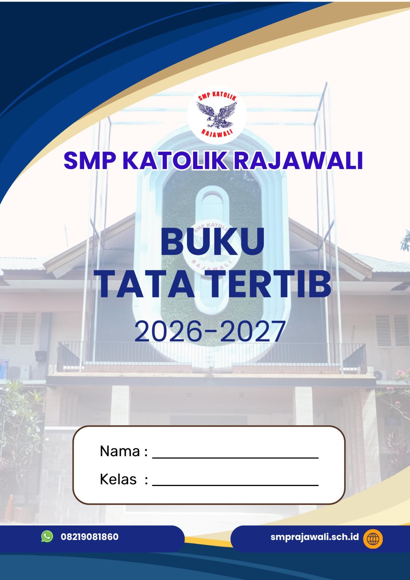 Cover Buku Tata Tertib SMP Katolik Rajawali